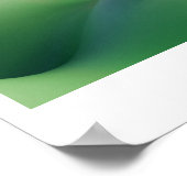 バックグランドレインボーハッピーバースデー ポスター (角)