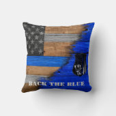 バックザブルー装飾用クッション クッション (裏面)