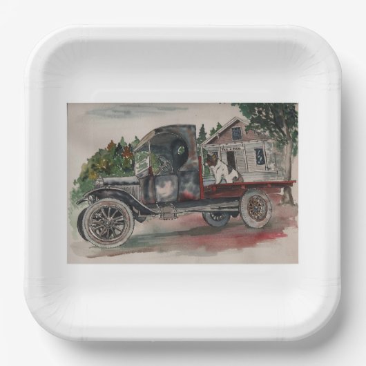 バックシートドライバ ペーパープレート (正面)