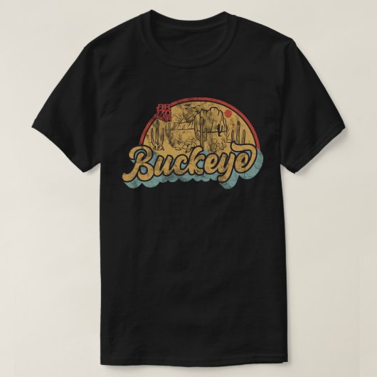 バックスアイ(アリゾナ州) Tシャツ (デザイン正面)
