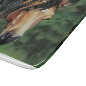 バックスキンクォーターホースマーレ カッティングボード (角)