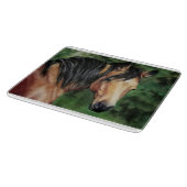 バックスキンクォーターホースマーレ カッティングボード (角)