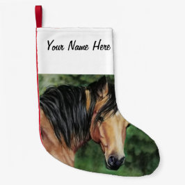 バックスキンクォーターホースマーレ スモールクリスマスストッキング