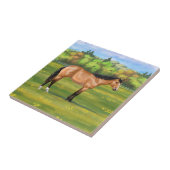 バックスキンダンクォーターホース タイル (側面)