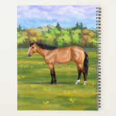 バックスキンダンクォーターホース プランナー手帳 (裏面)