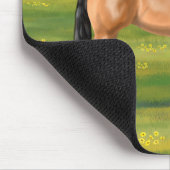 バックスキンダンクォーターホース マウスパッド (コーナー)