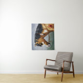 バックスキンピント先住民アメリカンウォーホース タペストリー (インサイチュ)