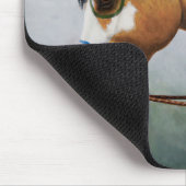 バックスキンピント先住民アメリカンウォーホース マウスパッド (コーナー)