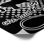 バックスキンホース – 美しいおもしろい引用文馬好き ポスター (角)