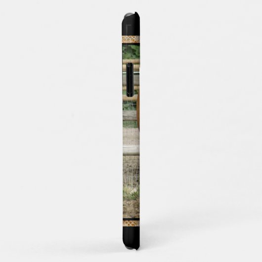 バックスキン馬写真 Case-Mate iPhoneケース (裏面/右)