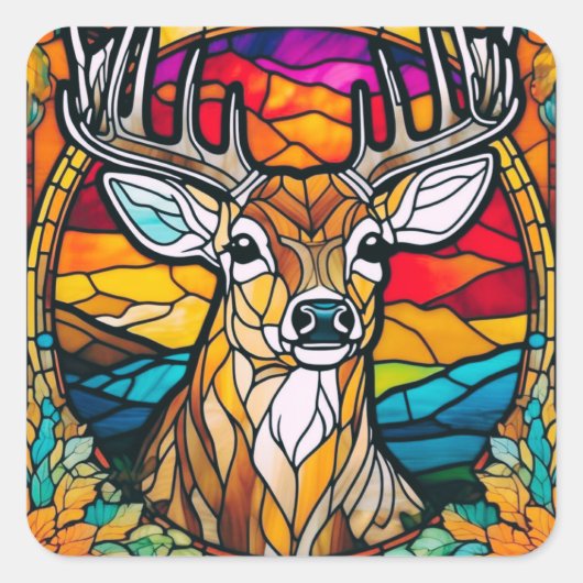 バックステッカー スクエアシール (正面)