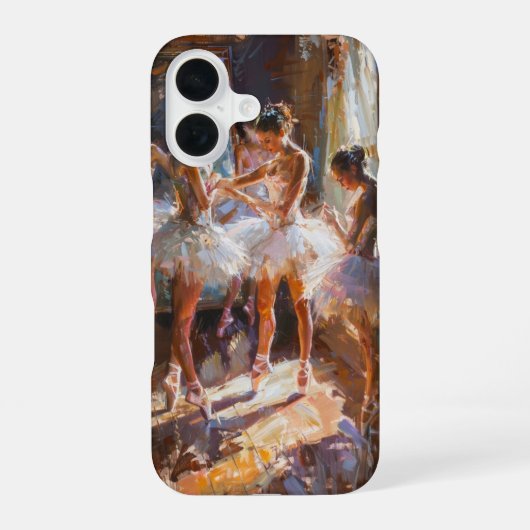 バックステージアットバレエ iPhone 16ケース (裏面)