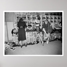 バックステージマークフォイファッションショーサーカ1947 ポスター