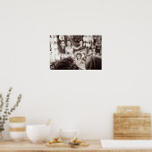 バックステージ鏡 ポスター (キッチン)