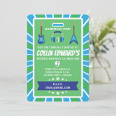 バックステージ・パス バースデー・パーティー ご招待 招待状 (スタンド正面)