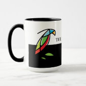 バックスレポートの表示 マグカップ (左)