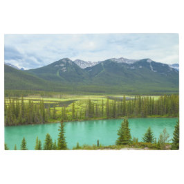 バックスワンプアットバンフ メタルプリント