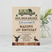 バックス・トラックス・アンド・ダックス パーティー招待状 招待状 (スタンド正面)