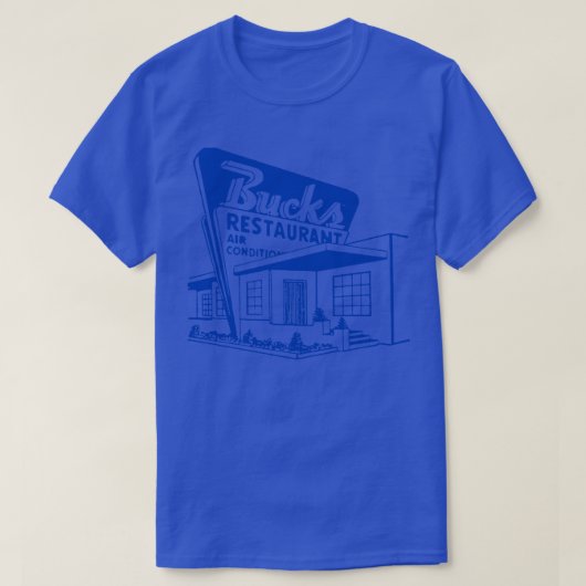 バックス・レストラン Tシャツ (デザイン正面)