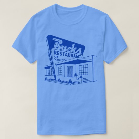 バックス・レストラン Tシャツ (デザイン正面)