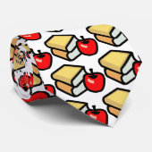 バックツースクールレッドアップルブックス教育一次EL ネクタイ (ロール)