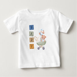 バックツースクール ベビーTシャツ