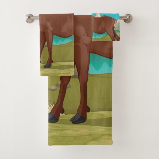 バックディアマウンテンシーン バスタオルセット (インサイチュ)