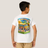バックトゥスクールプライド ボーイズ Tシャツ (裏面フル)