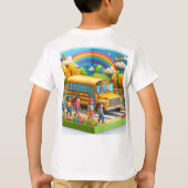 バックトゥスクールプライド ボーイズ Tシャツ (裏面)
