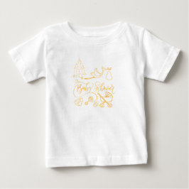 バックトゥスクール ベビーTシャツ