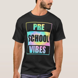 バックトゥスクール 就学前クラス タイダイ染め 入学初日 T Tシャツ