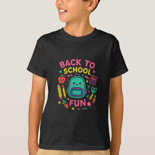 バックトゥスクールTシャツ Tシャツ (正面)