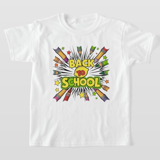 バックトゥスクールTシャツ Tシャツ (レイダウン)