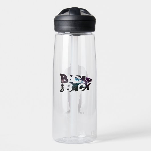 バックトゥバック | 25oz 水ボトル ウォーターボトル (正面)