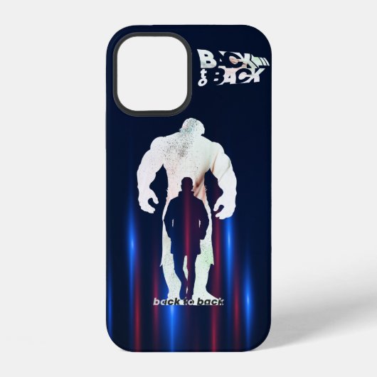 バックトゥバック | iPhoneケース (裏面)