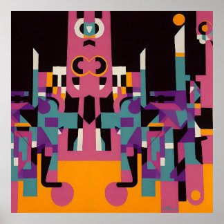 バックトリップナイトアリー – Ken Gage Art ポスター