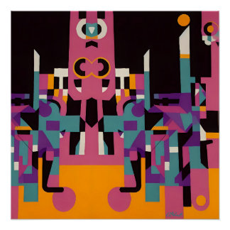 バックトリップナイトアリー – Ken Gage Art ポスター