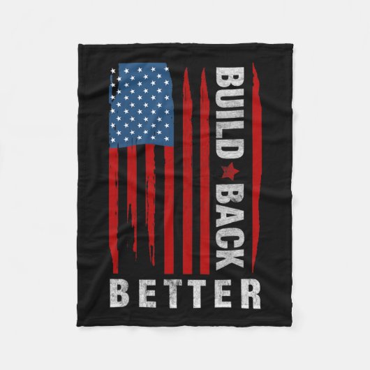 バックバイデン氏カマラハリス2020自由主義の民主党議員GIF フリースブランケット (正面)