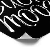 バックバックムースアウトドアおもしろい狩り引用文 ポスター (角)