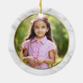 バックバレリーナバレエ女子ダンスエレガント撮影 セラミックオーナメント (裏面)