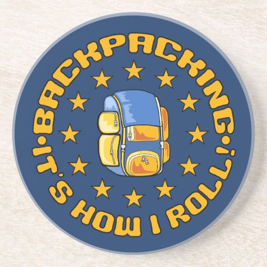 バックパッキングコースター コースター (正面)