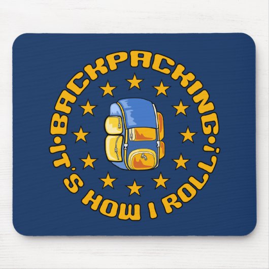 バックパッキングマウス マウスパッド (正面)