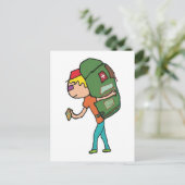 バックパッキング ポストカード (スタンド正面)