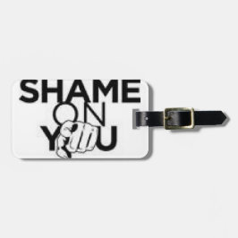 バックパックとラゲッジタグ（革ひも付き） ラゲッジタグ