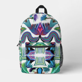 バックパックのシダ島のオリジナルとC/M プリントバックパック