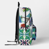 バックパックのシダ島のオリジナルとC/M プリントバックパック (左)