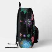 バックパックのCozmicninjaStar プリントバックパック (左)