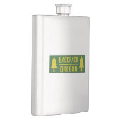 バックパックオレゴン フラスク (右)