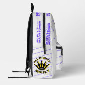 バックパックオールマイティシディーフライマックフライアクセサリー プリントバックパック (左)