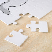 バックパック付きハイカーとしての猫 ジグソーパズル (側面)